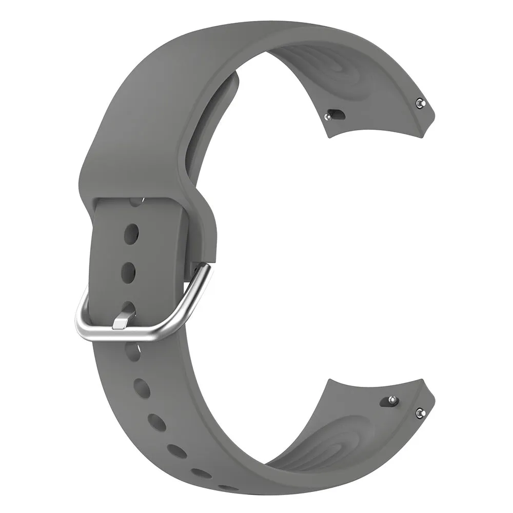 Cinturino Techsuit W003 per Huawei Watch / Xiaomi Watch Series, 22mm, Grigio - immagine 1