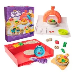 Squish Pizza Sabbia creativa (452gr) KINETIC SAND 6072551 - immagine 1