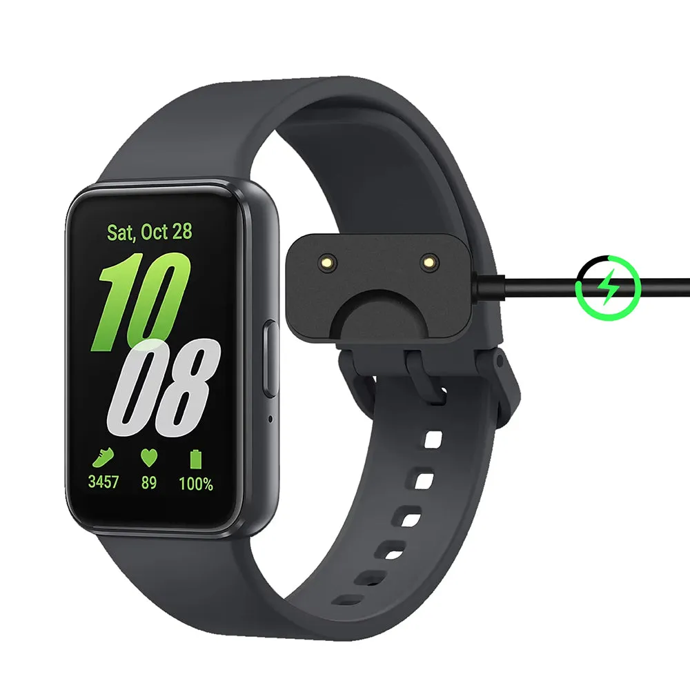 Cavo di Ricarica Techsuit WCC1 per Samsung Galaxy Fit3 R39M, USB-C, Nero - immagine 1
