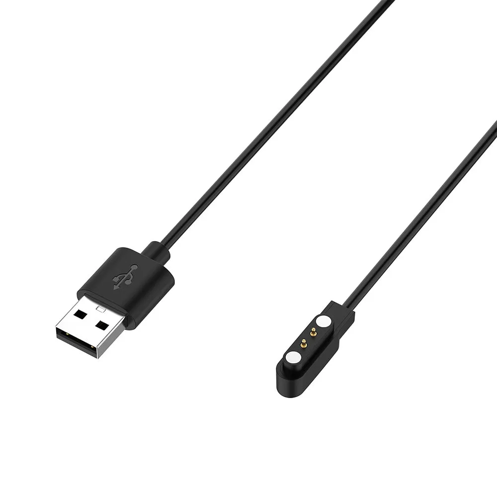 Cavo di ricarica Techsuit TXC4 per Oneplus Nord Watch / Haylou Bling LS12 / RT LS05S, USB-A, Nero - immagine 1