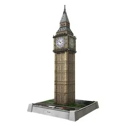 Puzzle 3D 235 pz con modulo led Big Ben Night Edition 8a+ (21x21x43,2cm) 12008025 - immagine 1