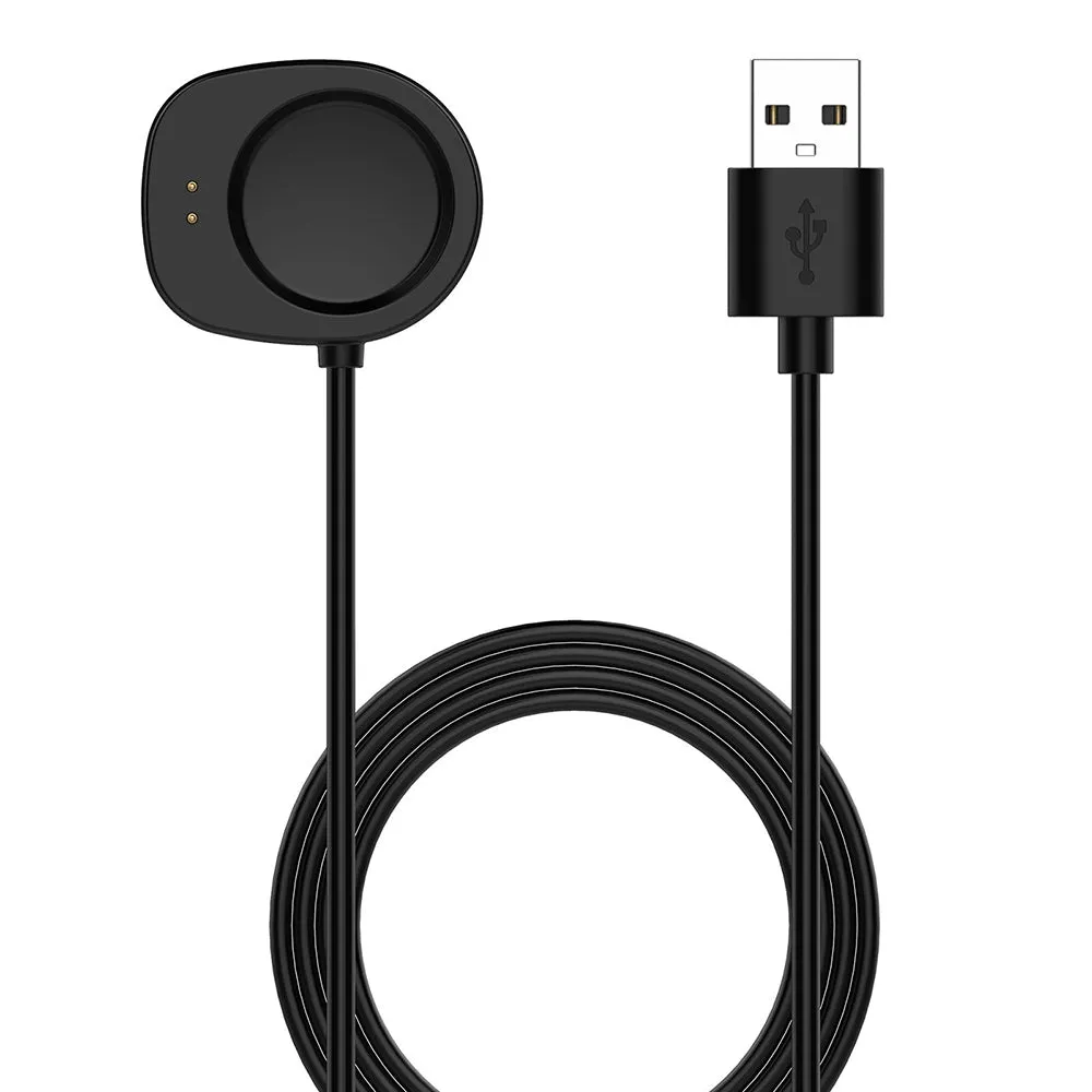 Cavo di Ricarica Techsuit THA4 per Amazfit T-Rex 3 / Balance, USB-A, Nero - immagine 1
