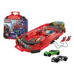 Playset Pista Valigetta Police Chase 1:50 ( Batteria/USB ) 1.FIRST 20016001 - immagine 1