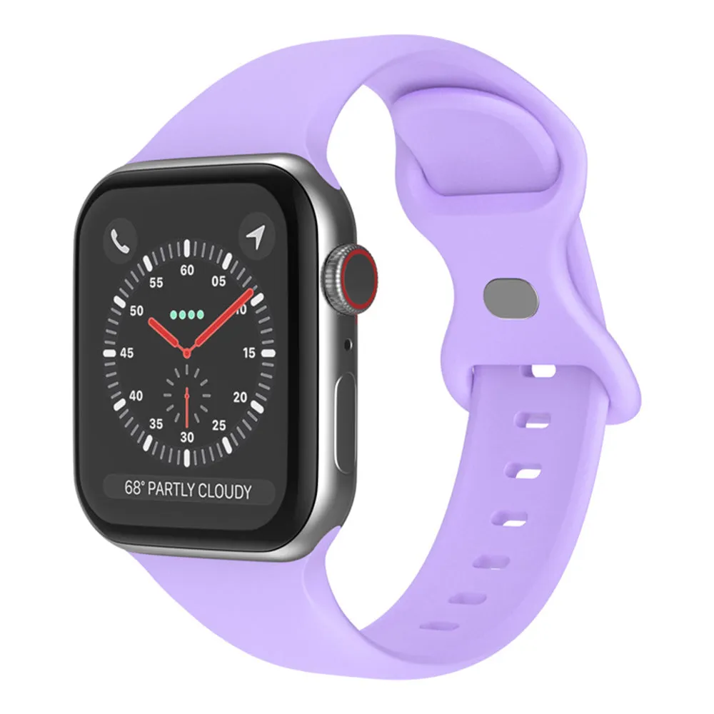 Cinturino Techsuit W031 per Apple Watch 49mm / 46mm / 45mm / 44mm / 42mm Series, Viola - immagine 1