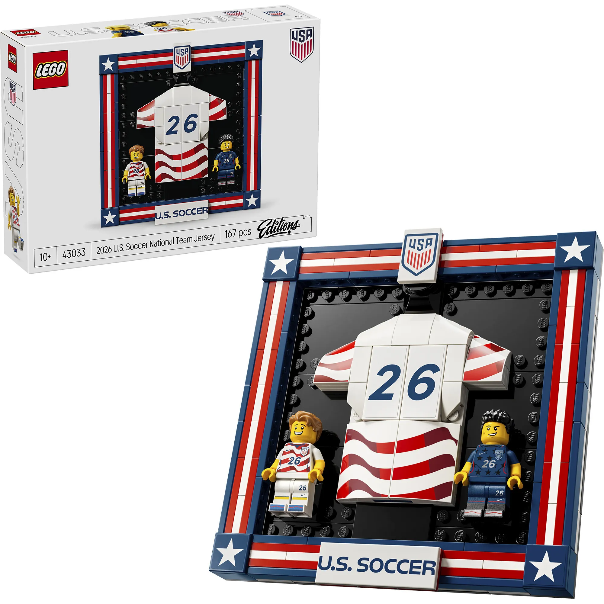 Edizioni maglia della nazionale di calcio USA 2026, Giochi di costruzione - immagine 1