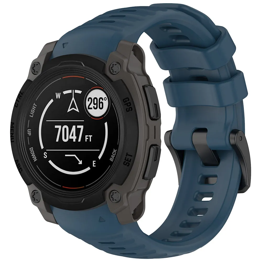 Cinturino Techsuit W076 per Garmin Instinct E 40mm, Blu Navy - immagine 1