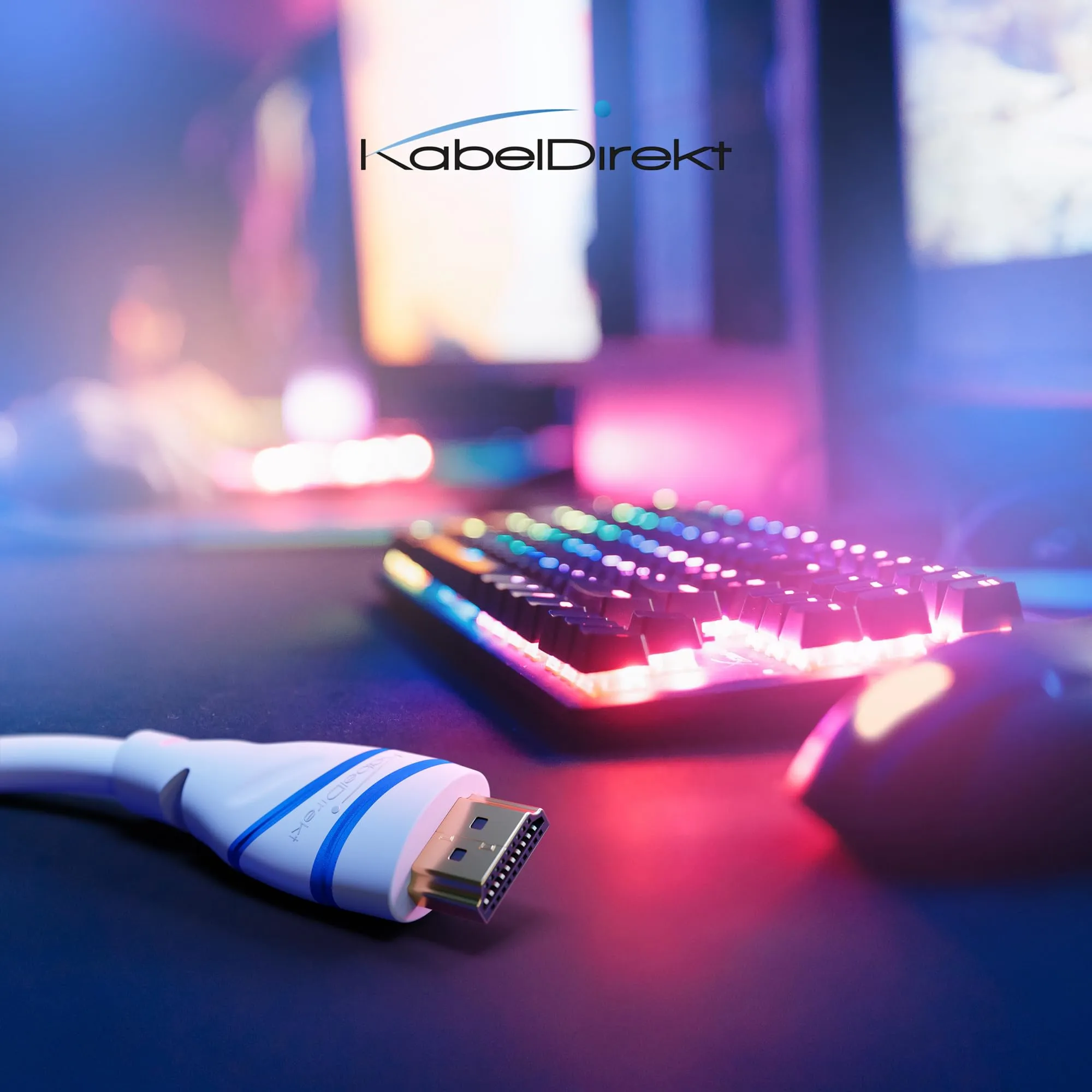 KabelDirekt – Cavo HDMI 2.1 10K & 8K – 1,5m, bianco, certificato - immagine 6