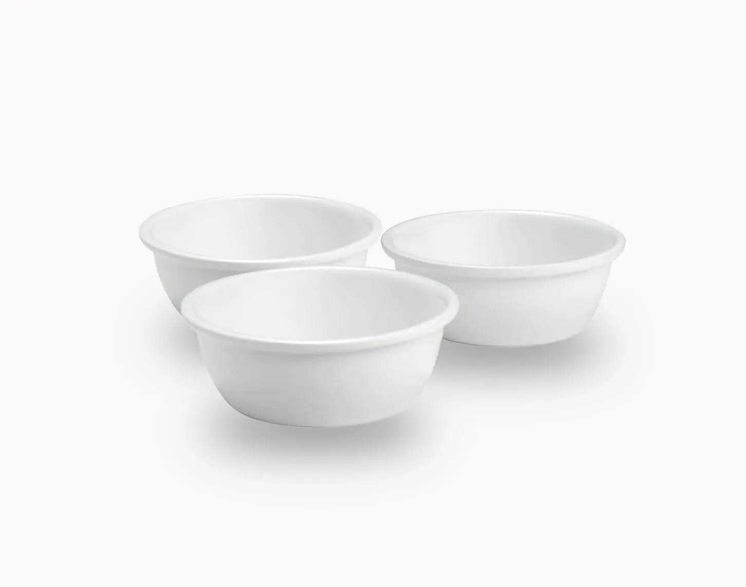 PiuPet® Set 3 Ciotole Rialzate per Gatti e Cani Piccoli, Ceramica - 250ml - immagine 1