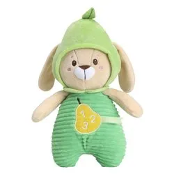 Peluche Coniglietto interattivo Pera (25cm) BILINGUAL ABC Verde 00011571000680 - immagine 1