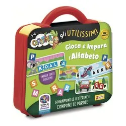 Gioco prescolare Gioca e impara l'alfabeto con valigetta 3-6a CAROTINA UTILISSIMI 113804 - immagine 1