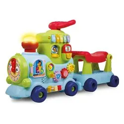 Il trenino primipassi 4 in 1 parlante portagiochi CAROTINA BABY 113699 - immagine 1