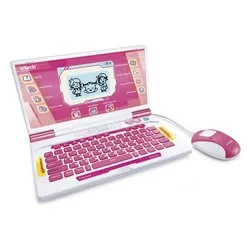Gioco educativo Computer Bit smart Genius plus 6-11a Rosa e Bianco 581269 - immagine 1