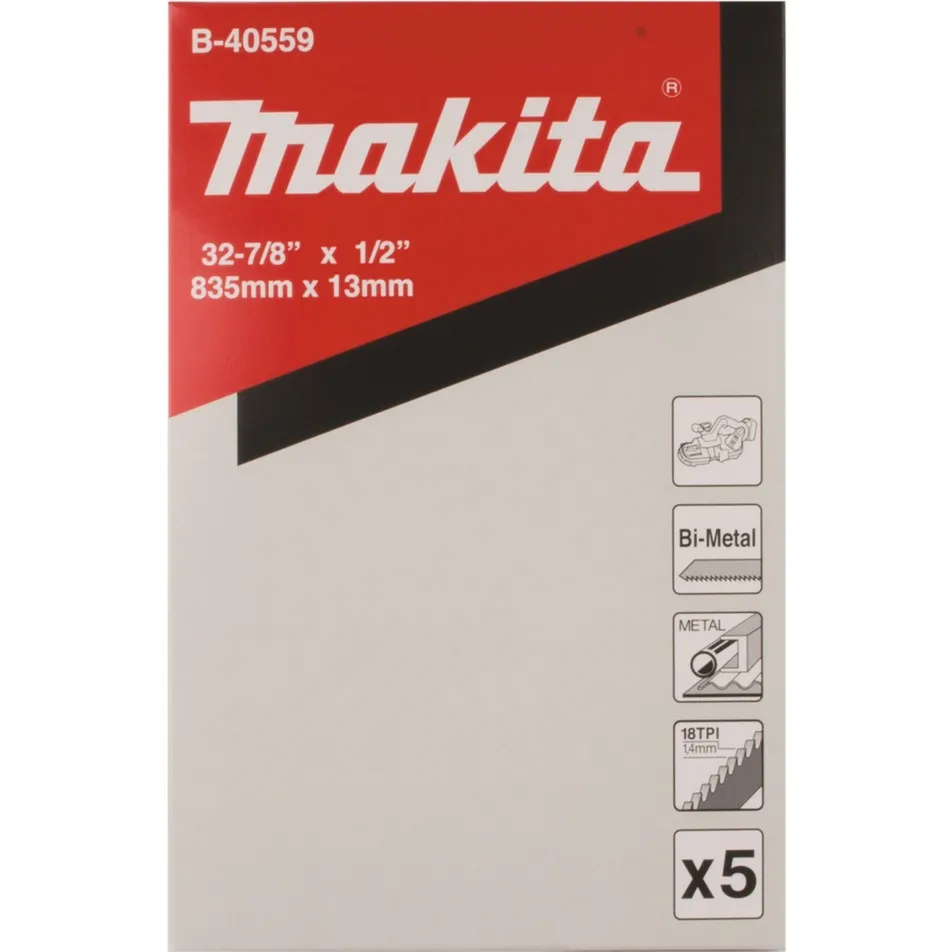 Lama per sega a nastro B-40559, 835 x 13mm, 18TPI - immagine 1