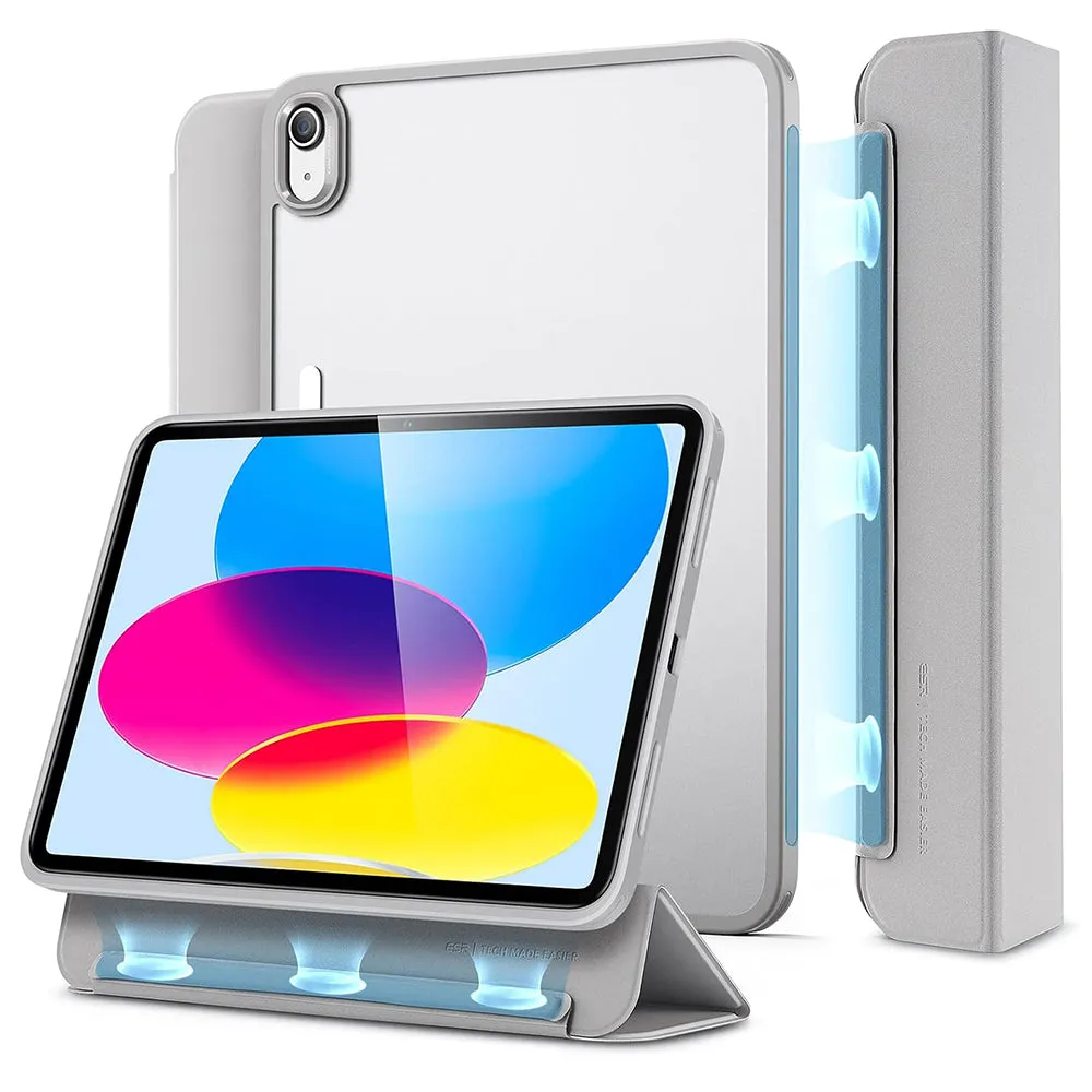Custodia per Apple iPad (2025) / (2022), ESR, Ascend Hybrid, Grigio - immagine 1