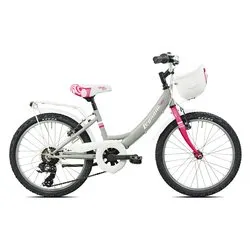 City Bike acciaio ( 6 vel ) 20" HAPPY Grigio 26L636G - immagine 1
