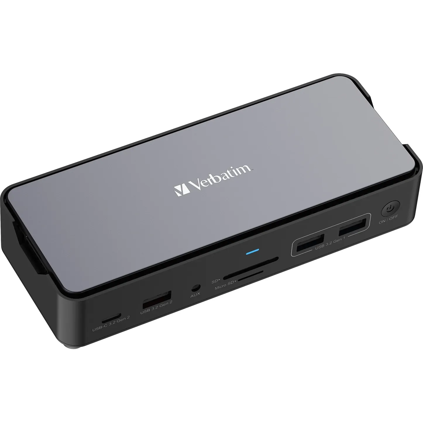 CDS-15SSD Cablato USB 3.2 Gen 1 (3.1 Gen 1) Type-C Nero, Grigio, Docking station - immagine 1