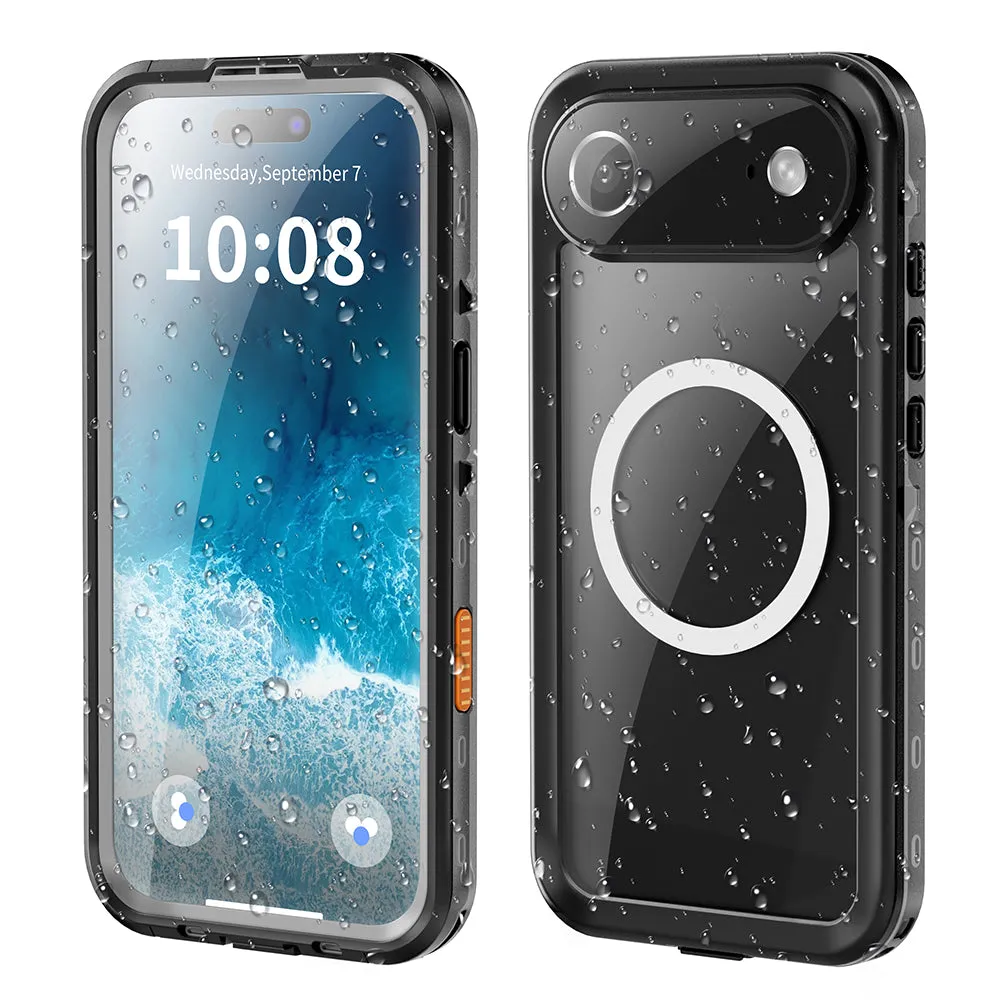 Custodia Waterproof per Apple iPhone 17 Air, ShellBox, Nera - immagine 1