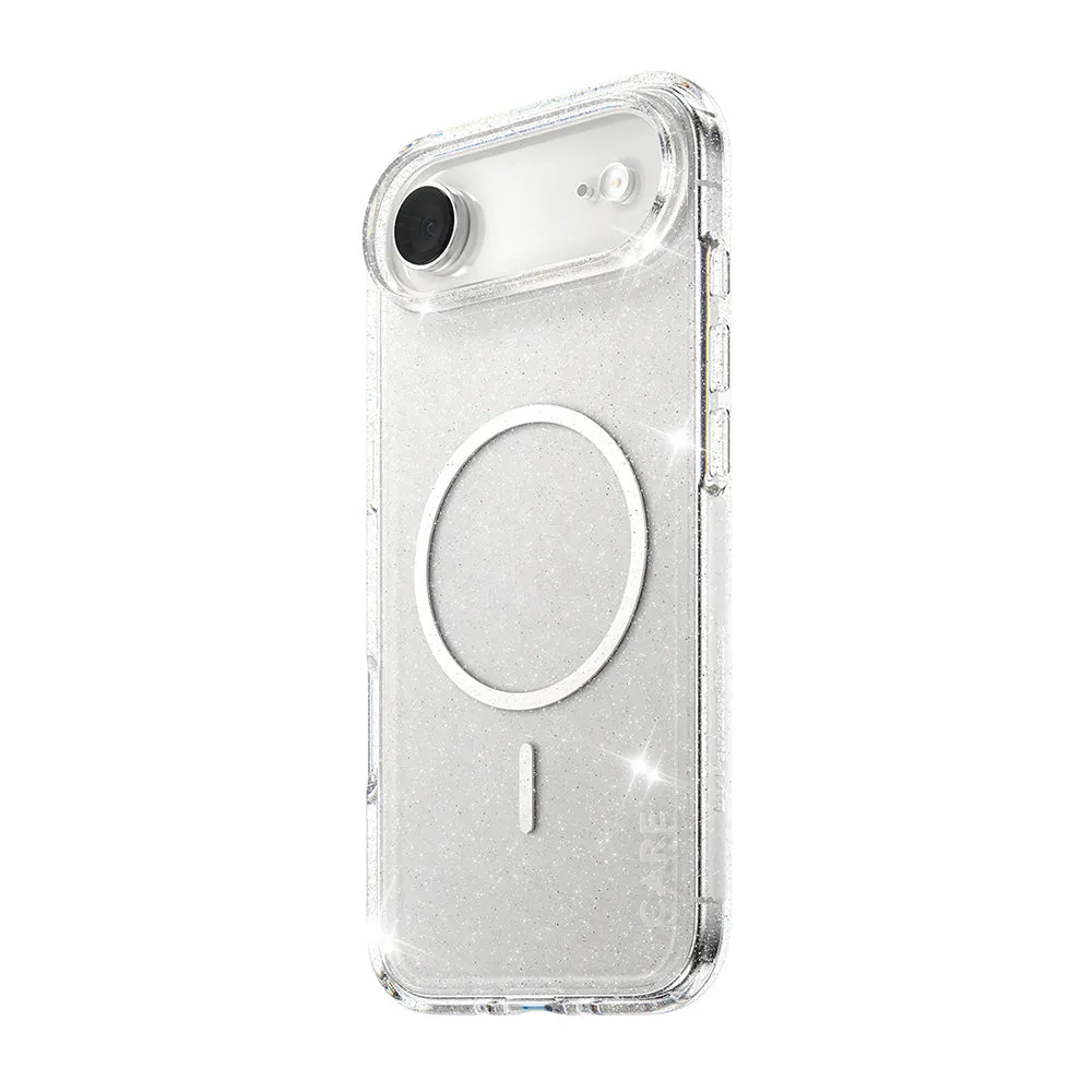 Custodia MagSafe per Apple iPhone 17 Air, PanzerGlass, Care Urban Explorer Star Lit, Trasparente Bianca - immagine 1