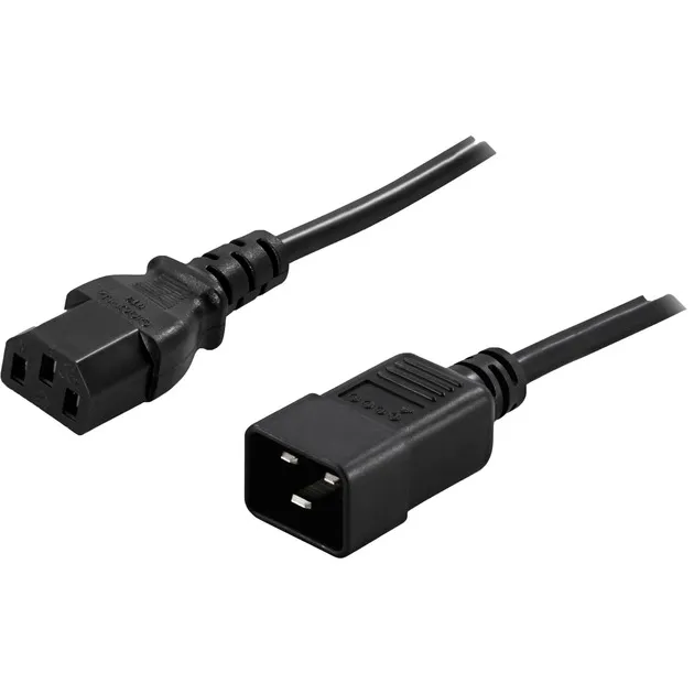 91010041 cavo di alimentazione Nero 1,8 m Accoppiatore C13 Accoppiatore C20 - immagine 1