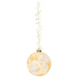 Sfera 1 gioco di luce (14cm) (1pz) 60 luci - MICROLED Bianco caldo e Bianco freddo IP20 480032 - immagine 1