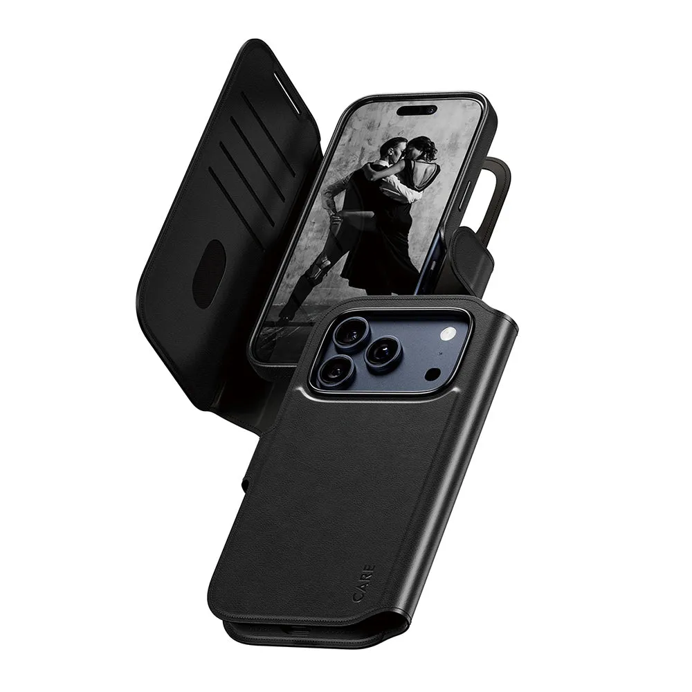 Custodia MagSafe per Apple iPhone 17 Pro, PanzerGlass, Care Feature Tango Two-in-One, Nera - immagine 1