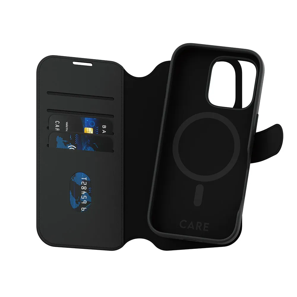 Custodia MagSafe per Apple iPhone 16 Pro, PanzerGlass, Care Feature Tango Two-in-One, Nera - immagine 1