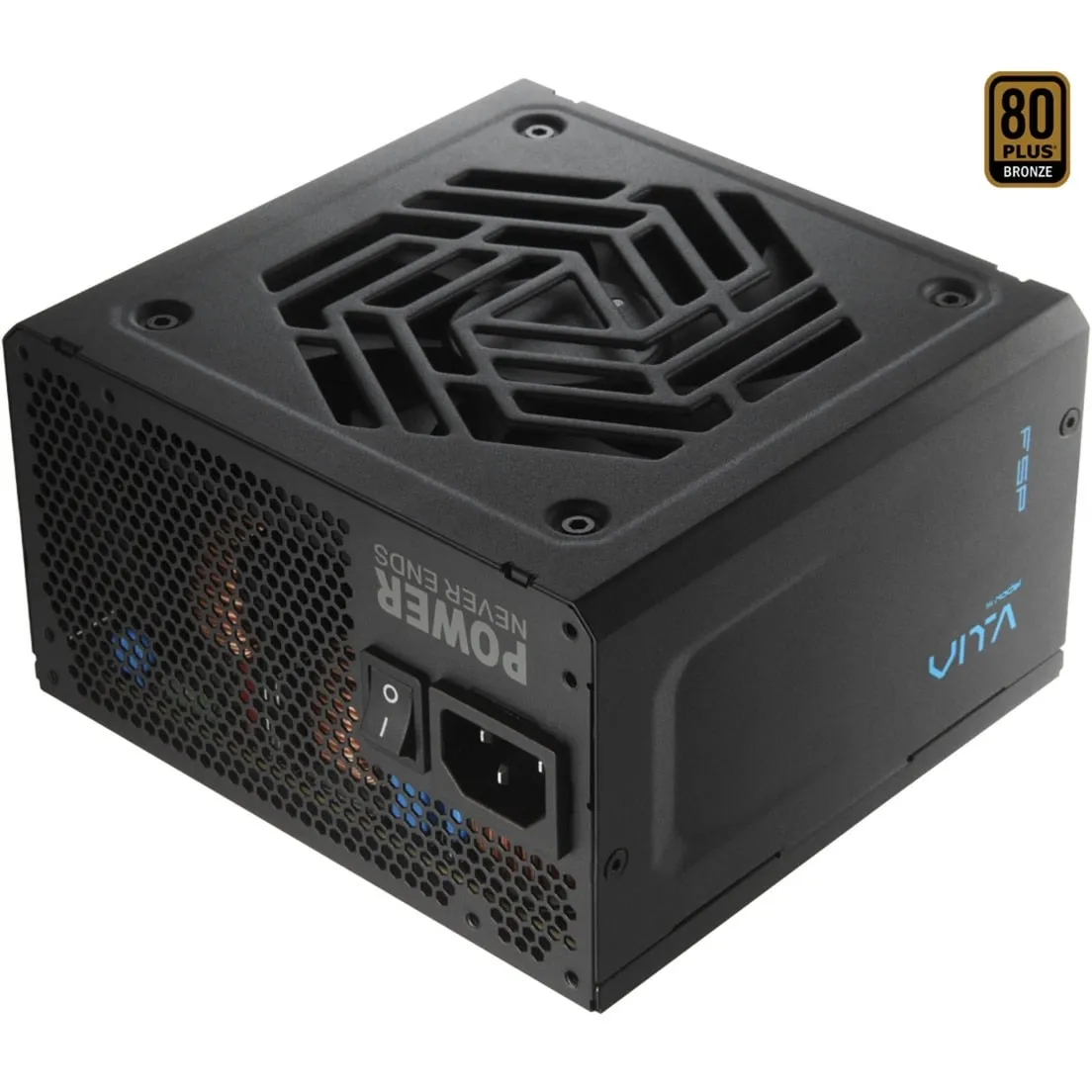 Vita alimentatore per computer 750 W 20+4 pin ATX ATX Nero, Alimentatore PC - immagine 1