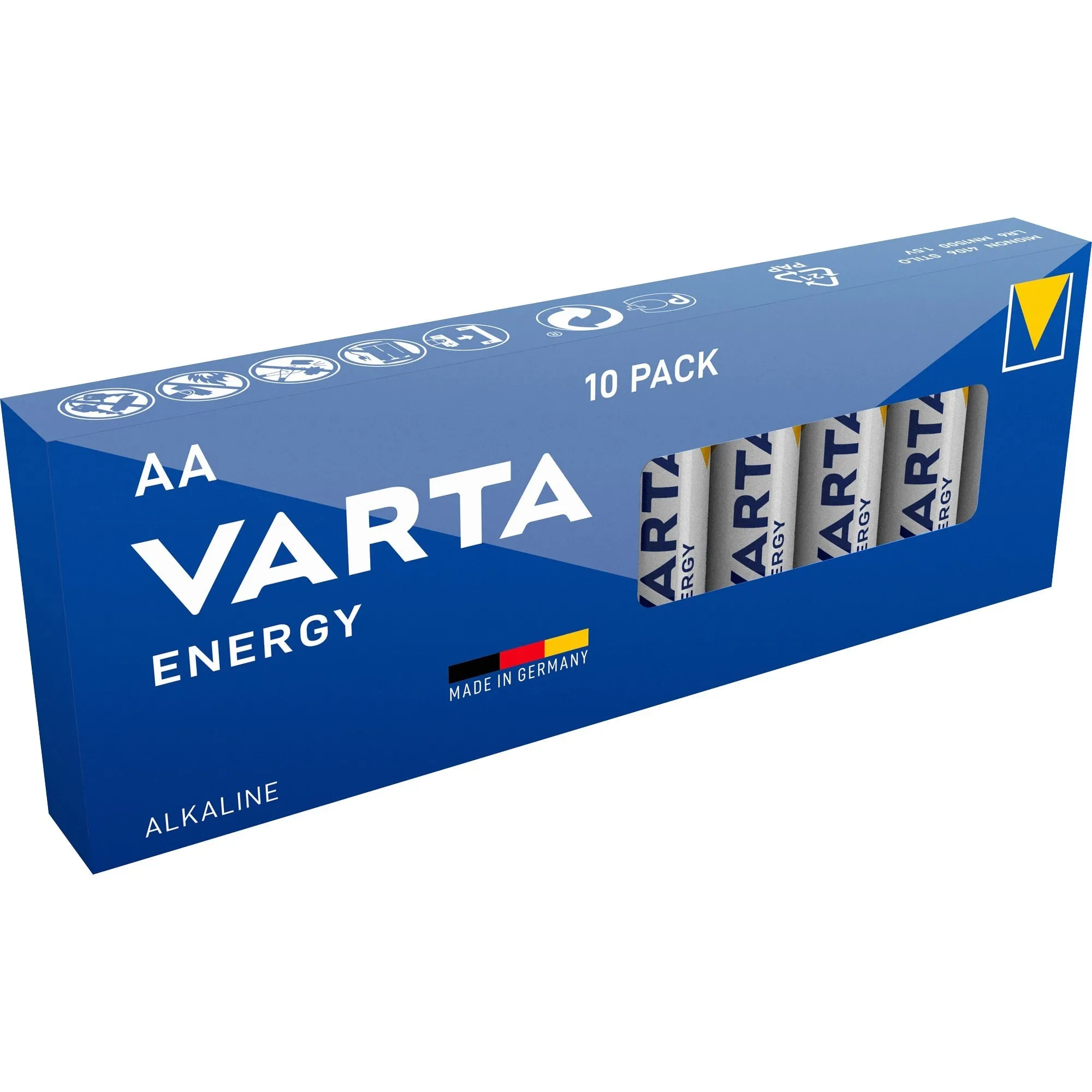 10x AA 4106 Batteria monouso Stilo AA Alcalino - immagine 1