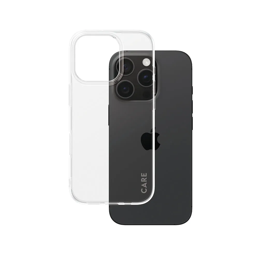 Custodia per Apple iPhone 16 Pro, PanzerGlass, Care Fashionable, Trasparente - immagine 1