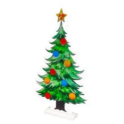 Albero luce fissa (38x1,3x66cm) (1pz) 336 luci - LED SMD Multicolore IP20 488199 - immagine 1
