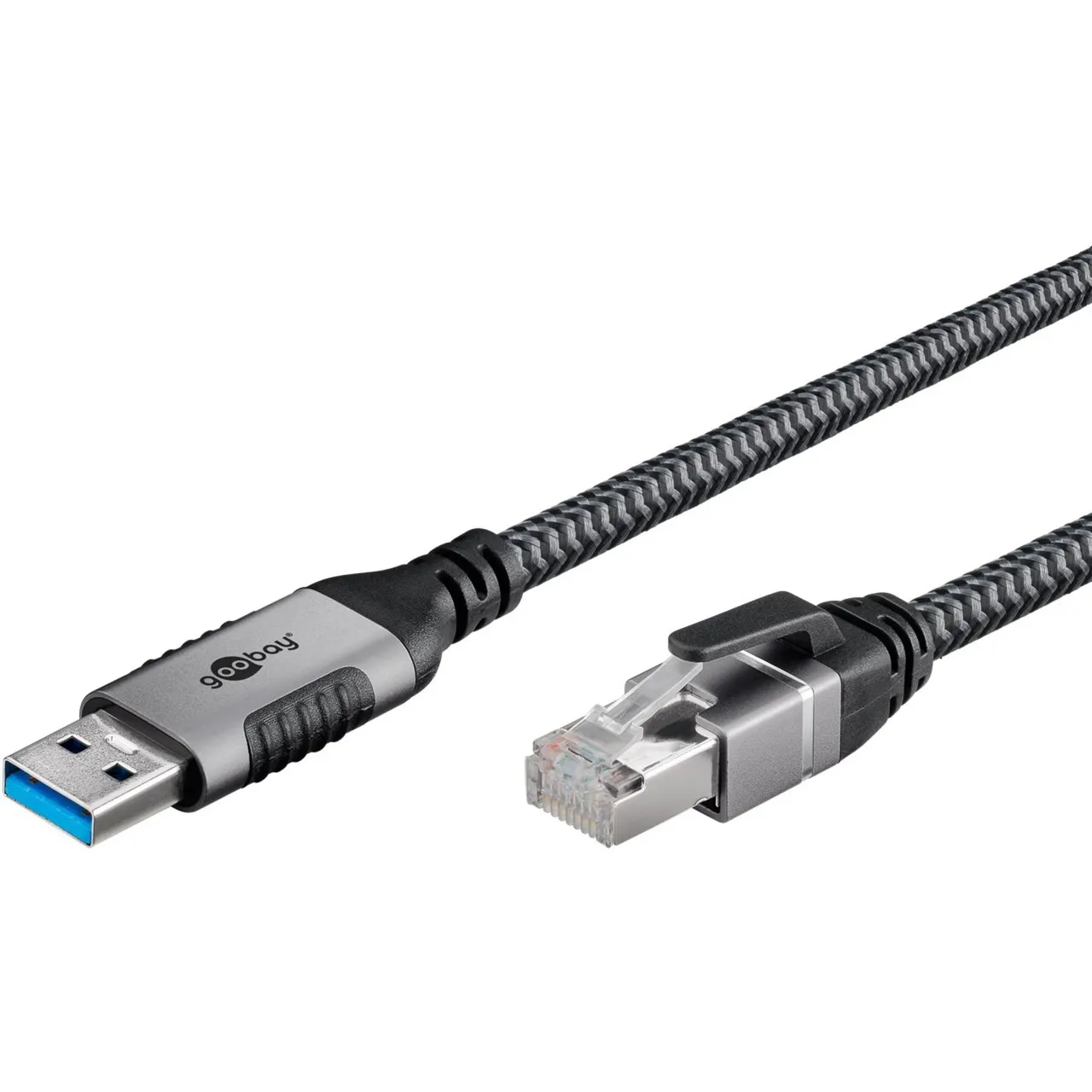 Cavo Ethernet USB-A 3.2 Gen1 connettore > connettore RJ-45, Scheda di rete - immagine 1