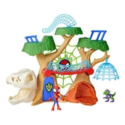 La Casa Sull'Albero DinoWebs con personaggio MARVEL SPIDEY & AMAZING FRIENDS F9477 - immagine 1