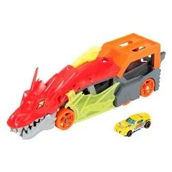 Playset Drago trasportatore da lancio HOT WHEELS CITY GTK42 - immagine 1