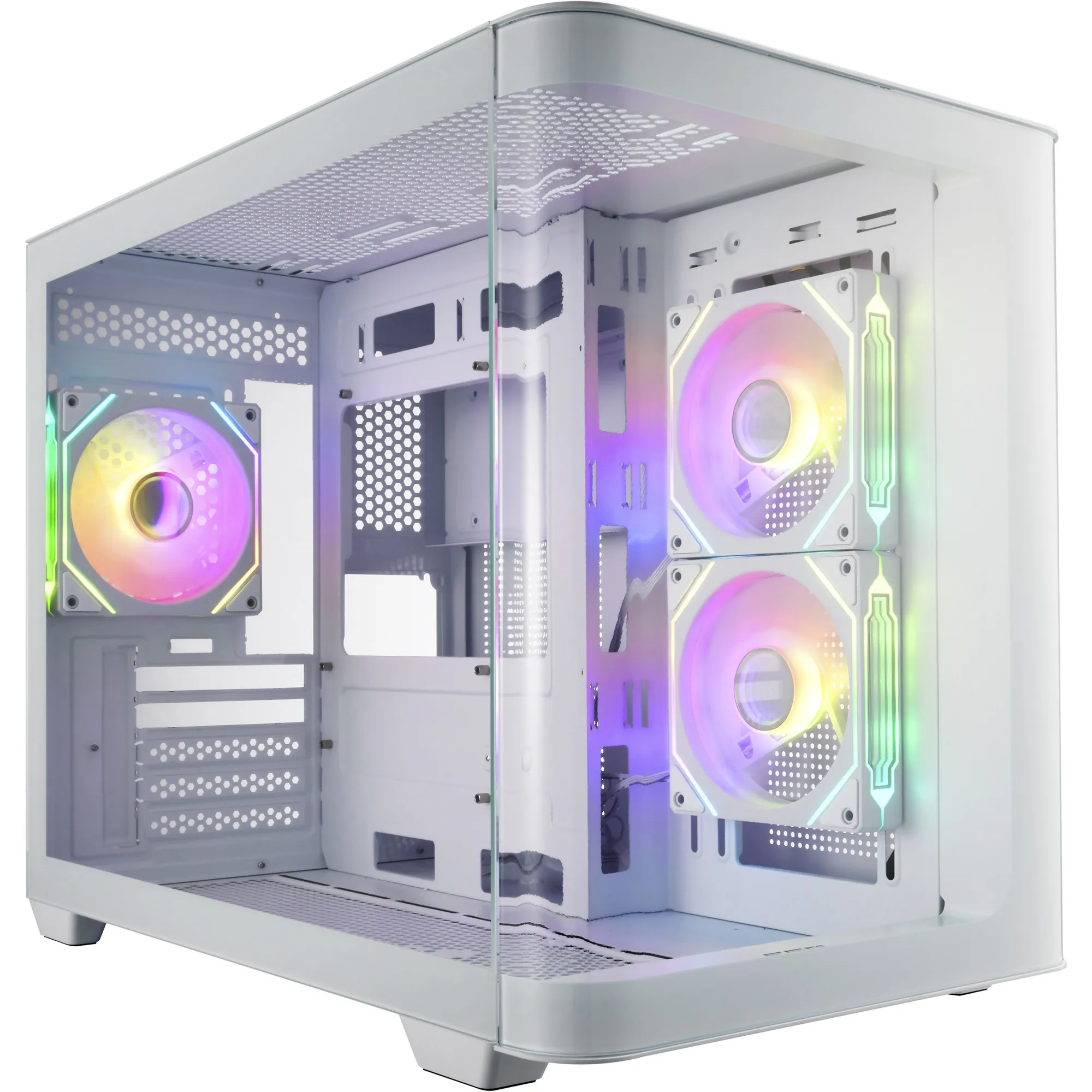 S380-WA Micro Tower Bianco, Chassis Tower - immagine 1