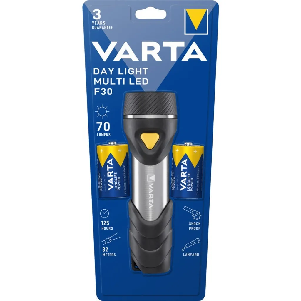 Day Light Multi LED F30 with 2D Batt., Torcia elettrica - immagine 1
