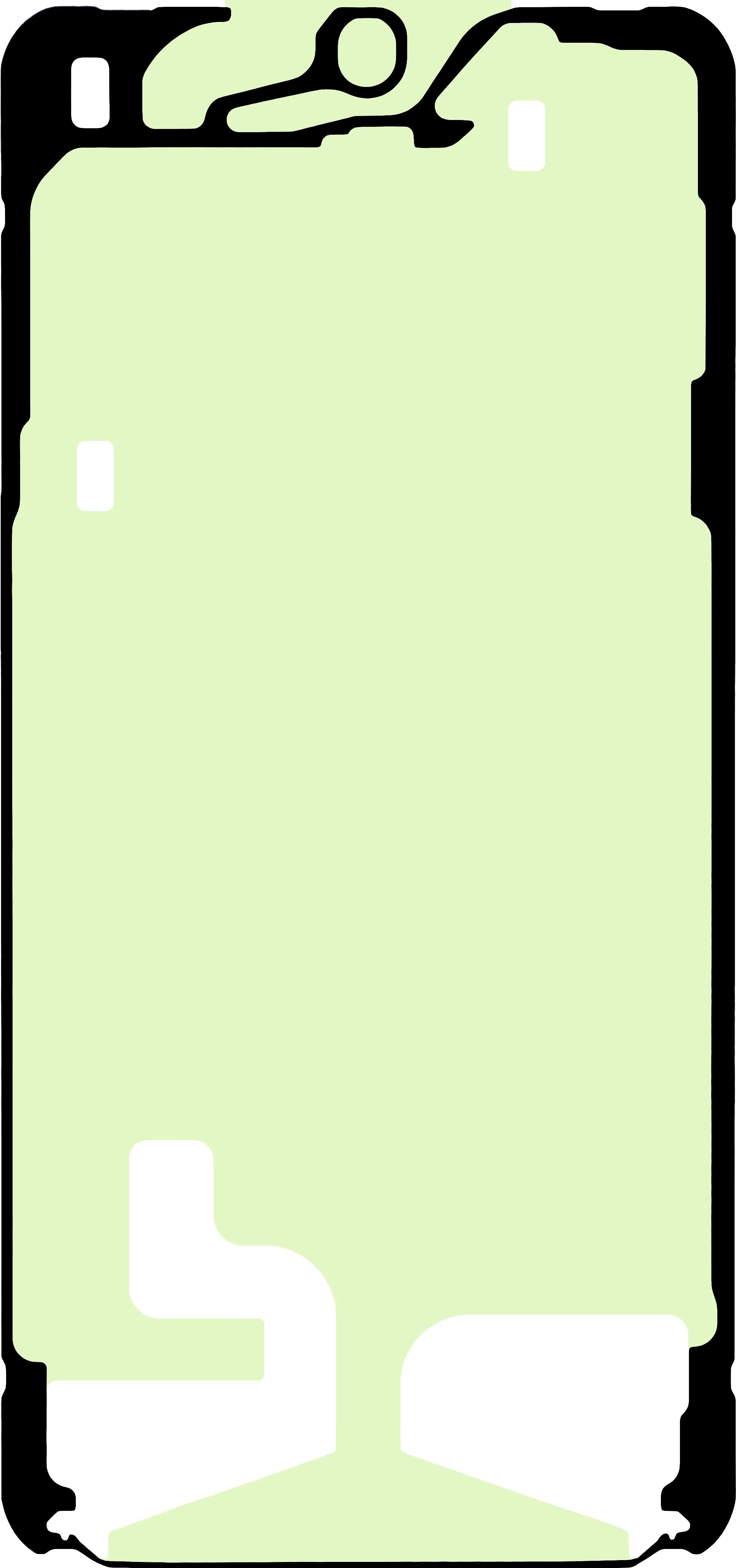 Adesivo Display Samsung Galaxy S25+ S936, Service Pack GH81-26938A - immagine 1