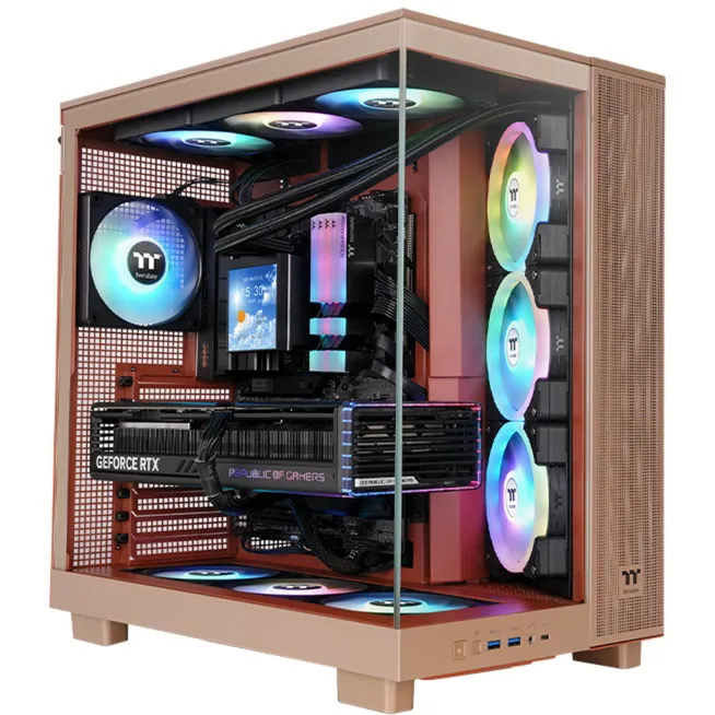View 380 XL TG ARGB, Chassis Tower - immagine 1