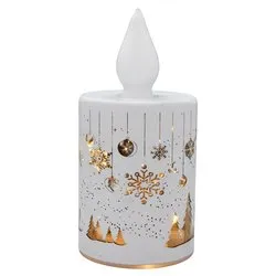 Candela led Natale Bianco D4135 - immagine 1