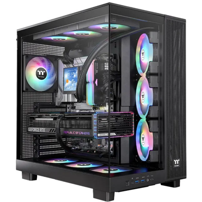 View 380 XL TG ARGB, Chassis Tower - immagine 1