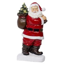 Babbo Natale (17x9x30cm) Con luci 489519 - immagine 1