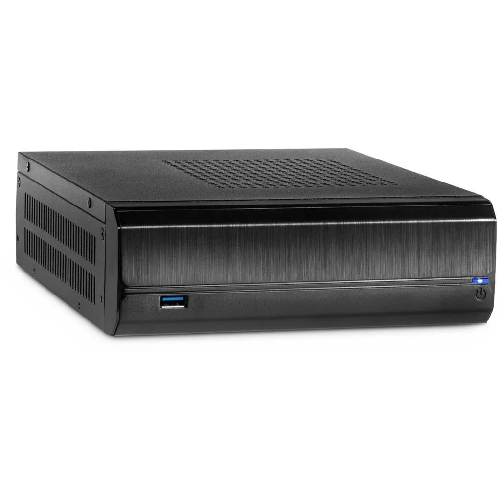 JX-500 Mini Tower Nero, Case HTPC - immagine 1