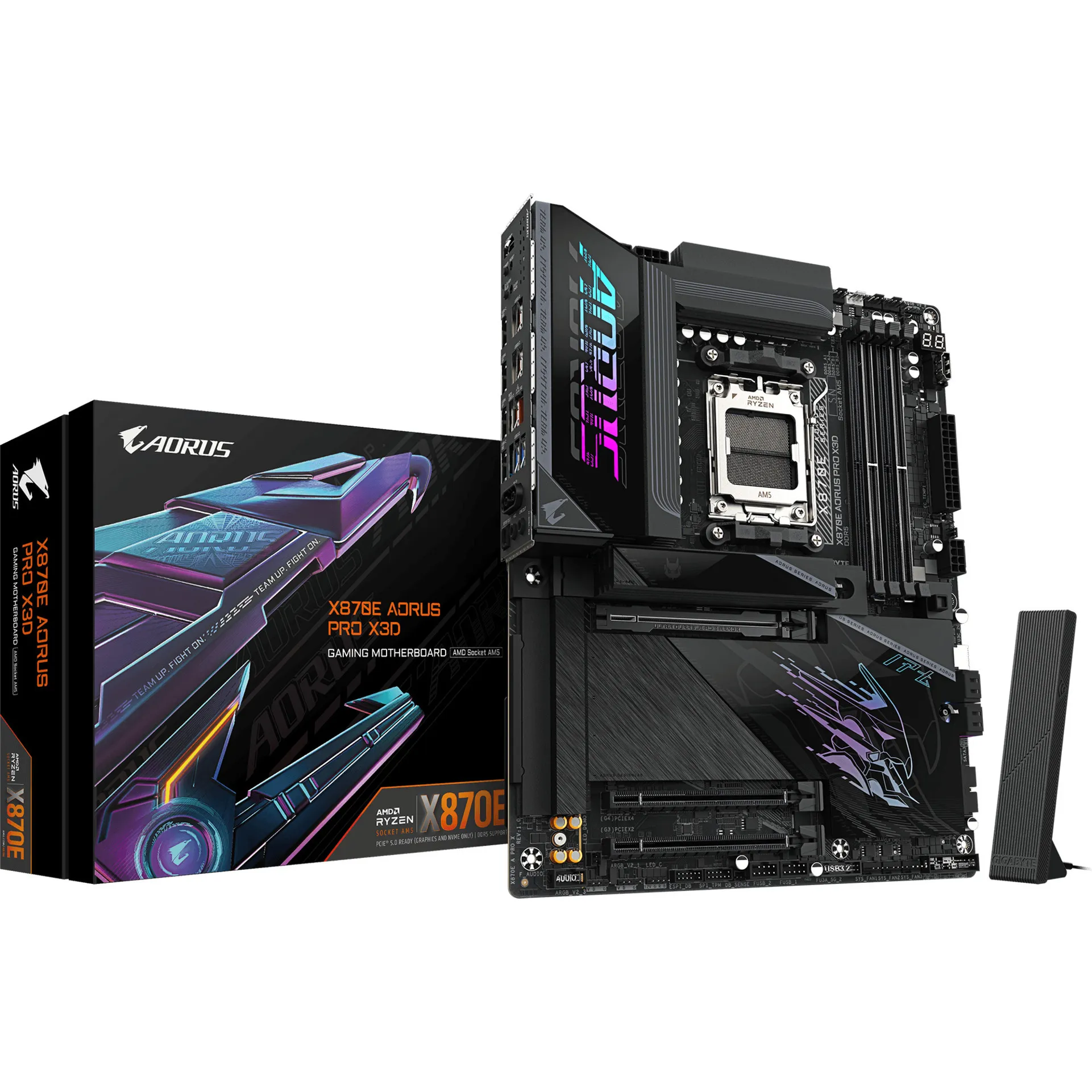 X870E AORUS PRO X3D, Scheda madre - immagine 1