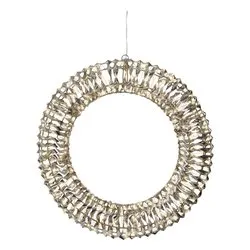 Ghirlanda 2 giochi di luce (50cm) (1pz) 600 luci - MICROLED Bianco caldo IP44 Gold 9490407 - immagine 1
