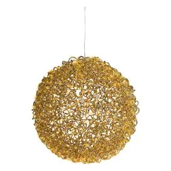 Sfera 2 giochi di luce (55cm) (1pz) 700 luci - MICROLED Bianco caldo IP44 Gold 9493969 - immagine 1