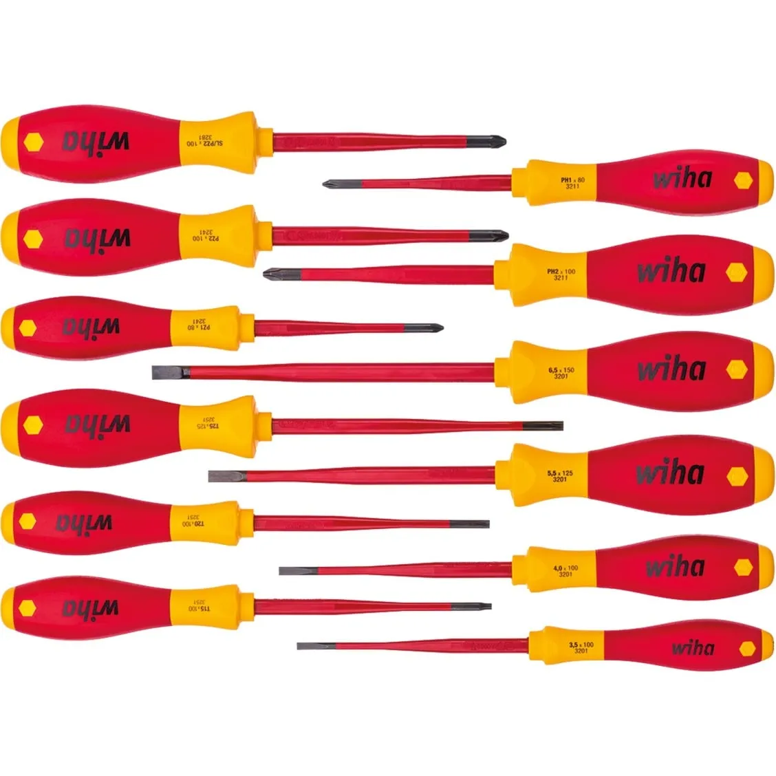 Set di cacciaviti SoftFinish electric slimFix, 12 pezzi, Cacciavite - immagine 1
