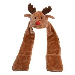 Berretto Natale Con scalda mani (Taglia unica) Assortito AAF200460 - immagine 1