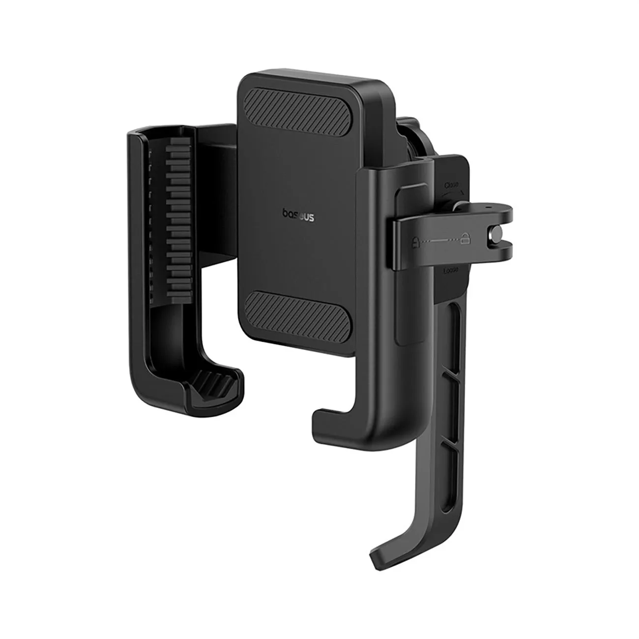 Supporto Bicicletta Motocicletta Baseus GoTrip, 5.7inch - 7.2inch, Nero C40572301111-01 - immagine 1