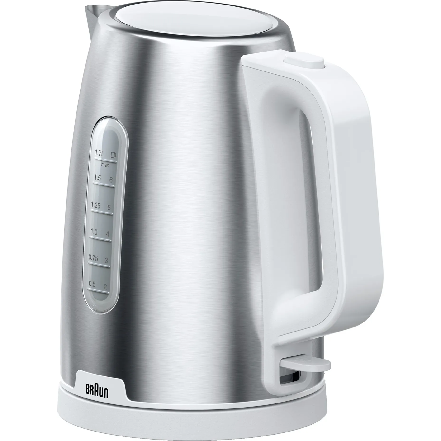 WK 1500 bollitore elettrico 1,7 L 2200 W Acciaio inox, Bianco - immagine 1