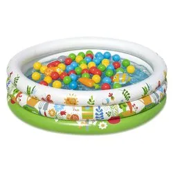 Piscina bimbo Spring lovers con 50 palline (102x25cm) Multicolore 52466 8 - immagine 1