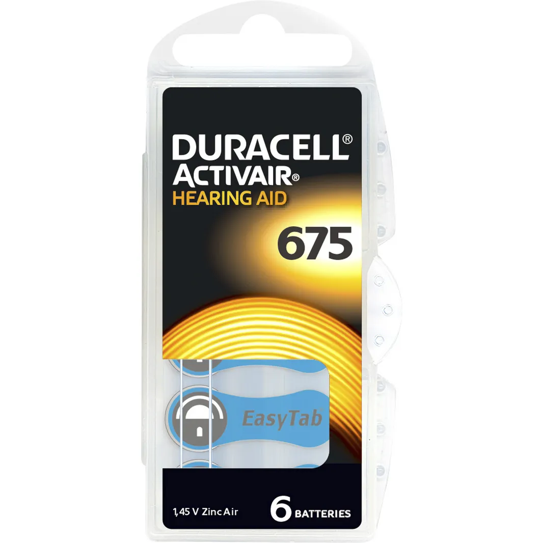 Batteria per apparecchi acustici Hearing Aid 675 - immagine 1